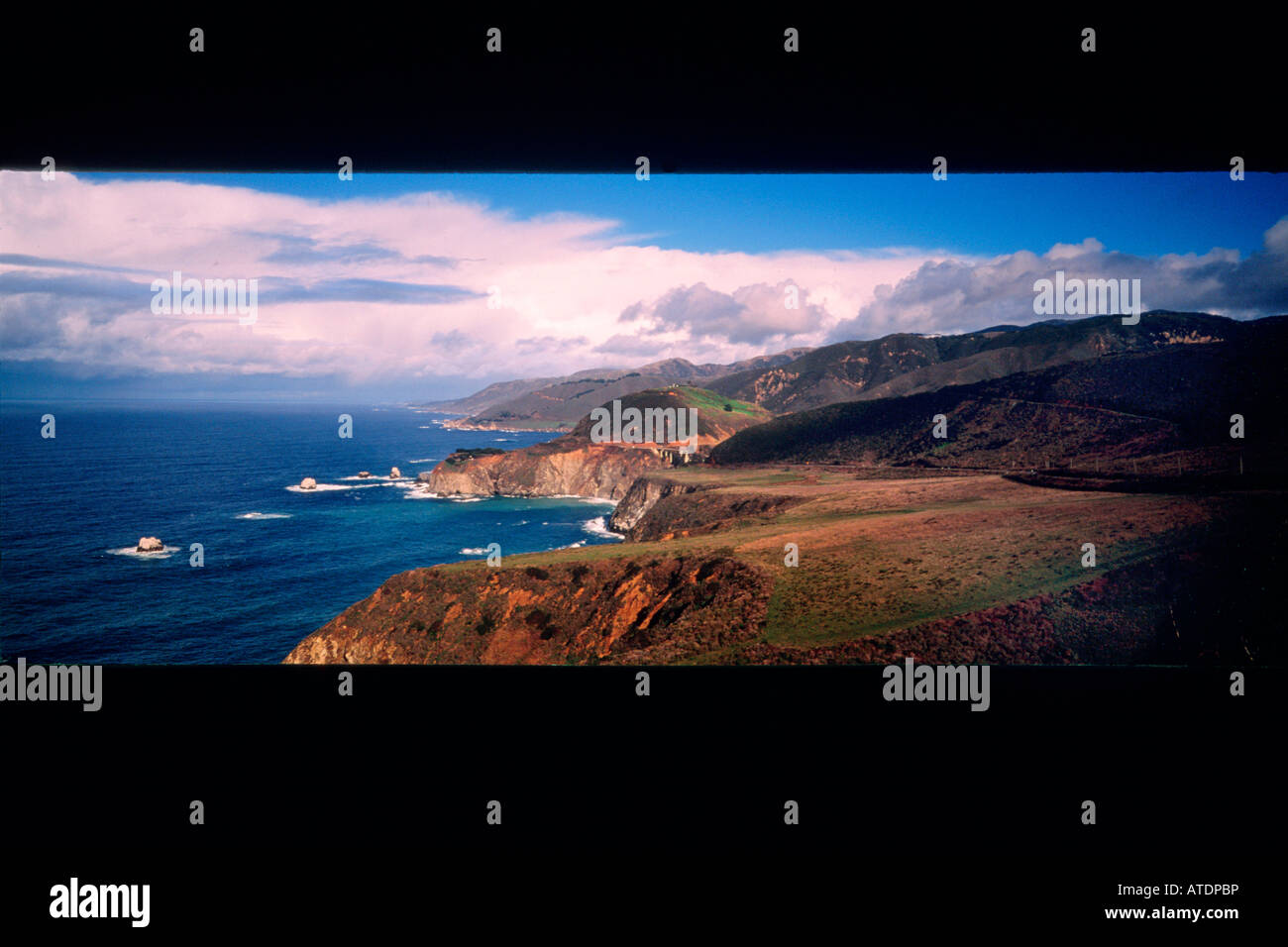 The Big Sur coastline of California is known for its rugged scenic ...