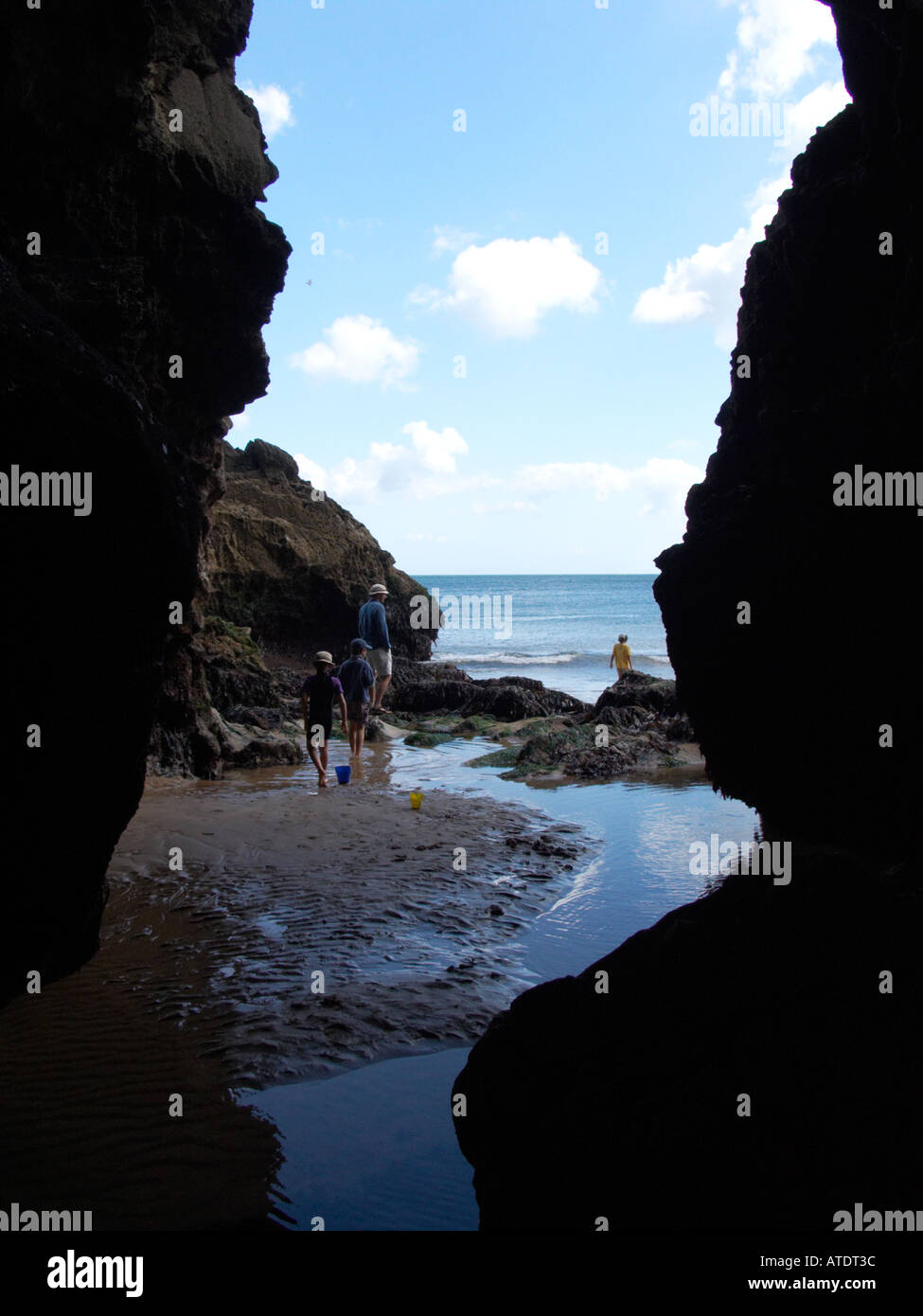 Pembrokeshire coast caves hi-res stock photography and images - Alamy