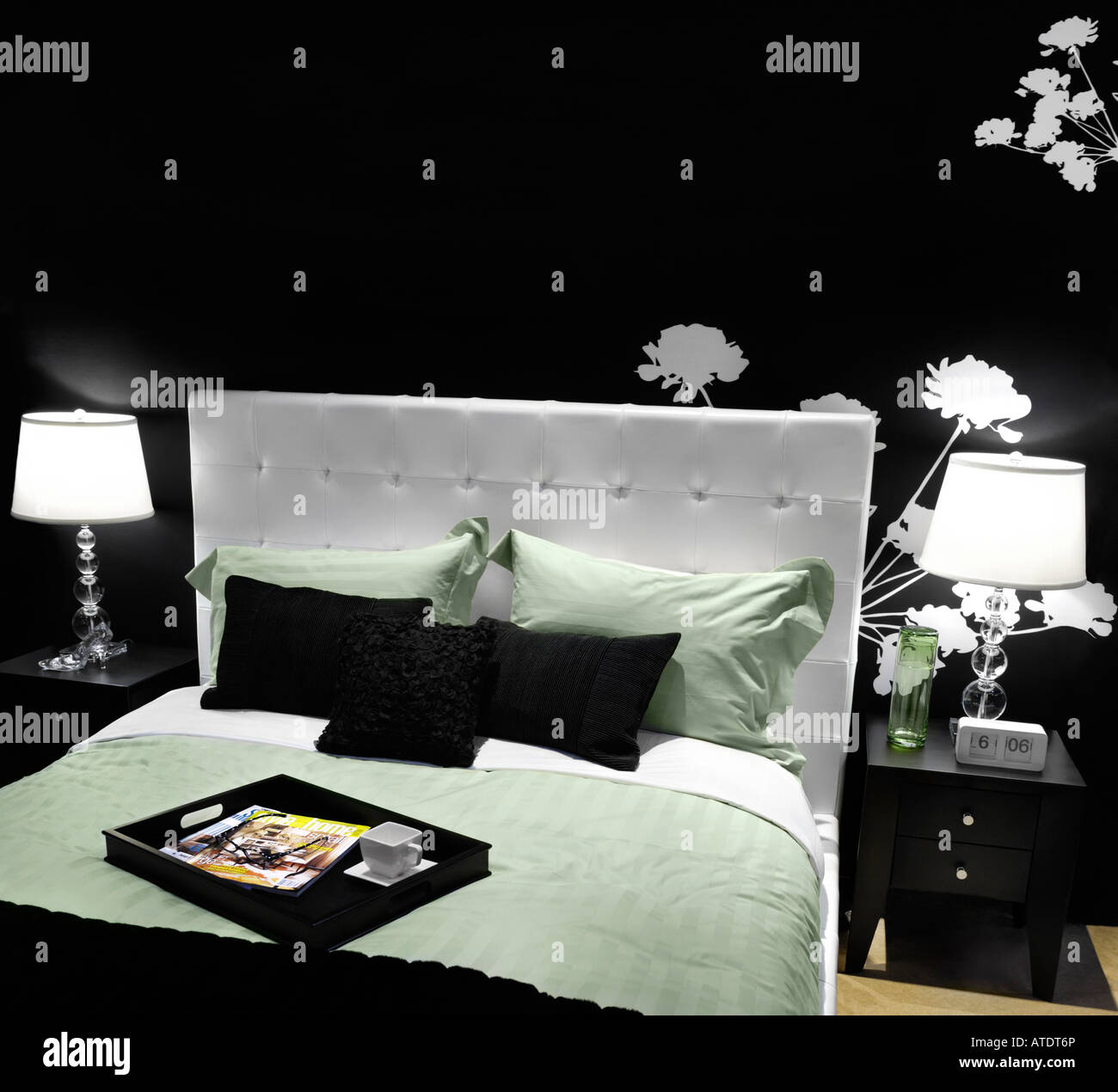 Stylish Bedroom Interior Design Stock Photo Alamy Stylish Bedroom Interior Design Stock Photo Alamy