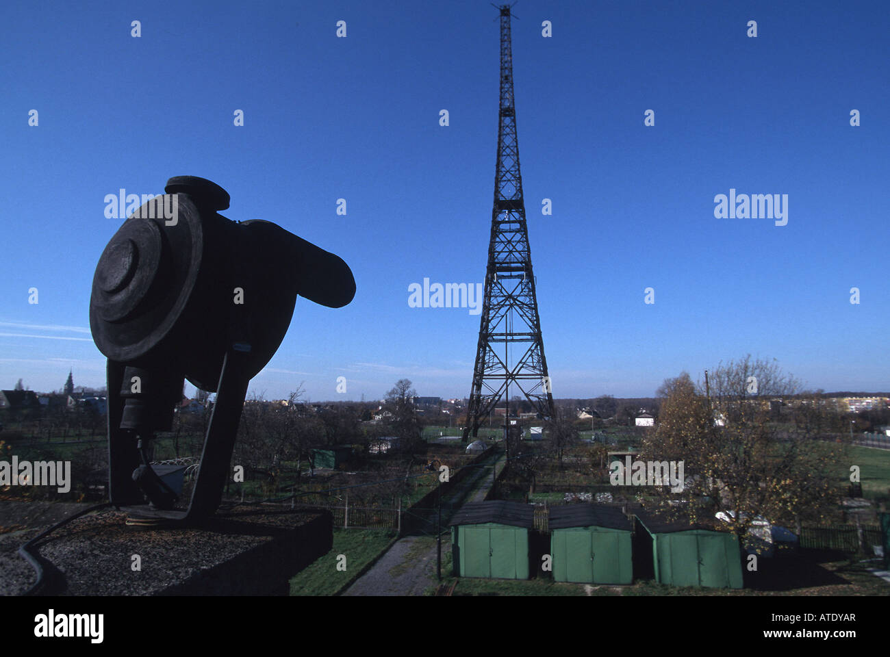 The Gliwice Radio Tower (Sender Gleiwitz), Poland Stock Photo - Alamy