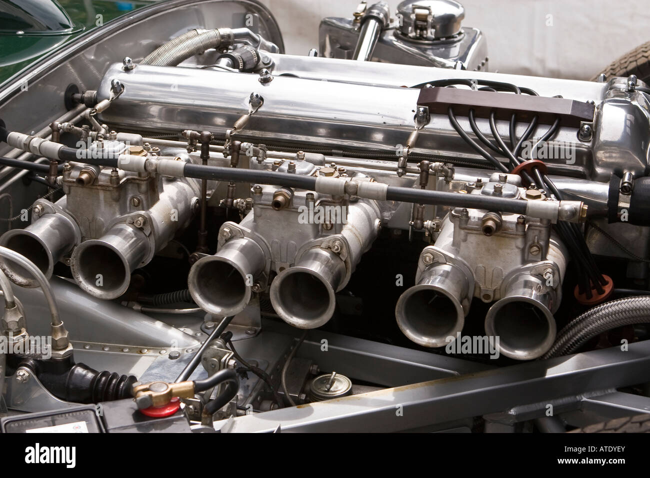 "D" type Jaguar engine Stock Photo Alamy