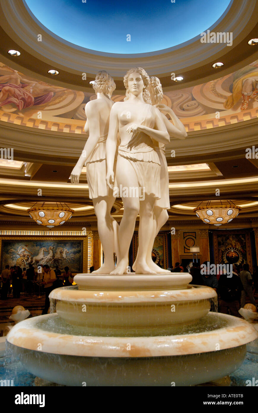 Statues At Caesars Palace Las Vegas