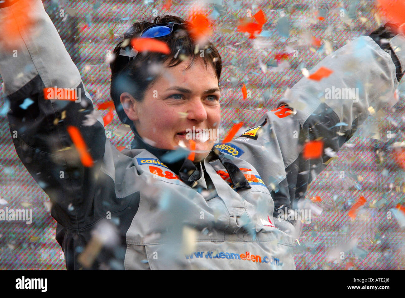 Ellen Macarthur world record holder yachts women Stock Photo Alamy