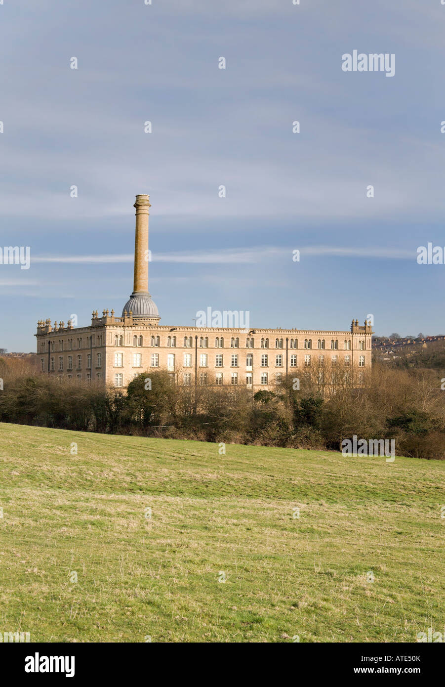 The Bliss tweed wool mill now converted into flats chipping norton the cotswolds midlands