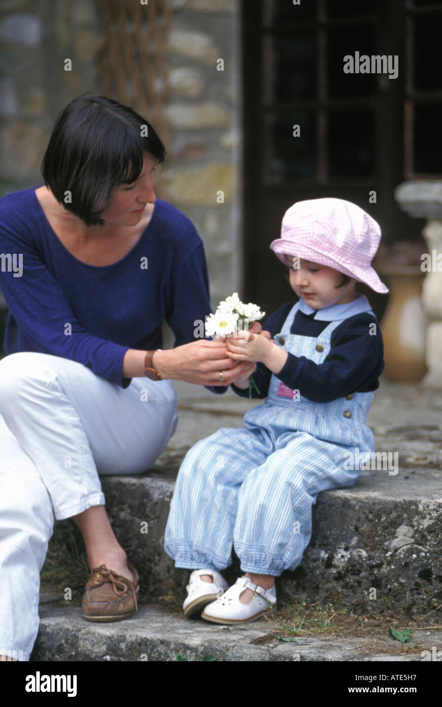 mom-and-daughter-sharing-a-moment-stock-photo-alamy