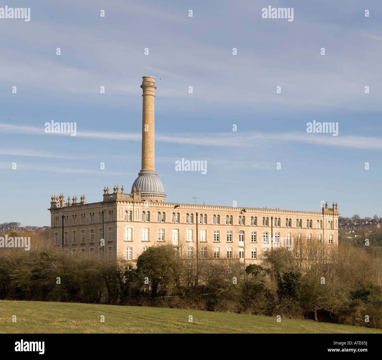 The Bliss tweed wool mill now converted into flats chipping norton the cotswolds midlands