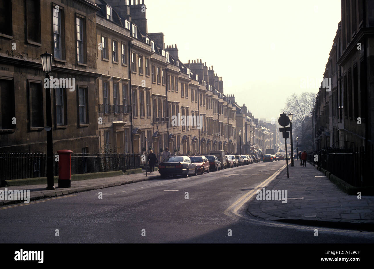 Gay Street in Bath Somerset Stock Photo Alamy