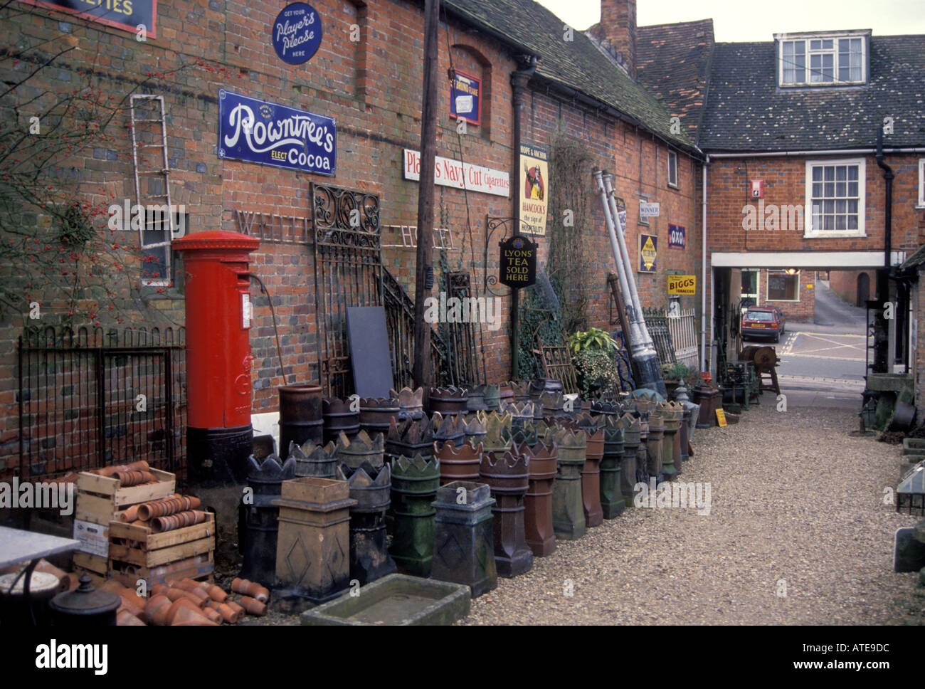 A salvage yard in Hungerford Stock Photo