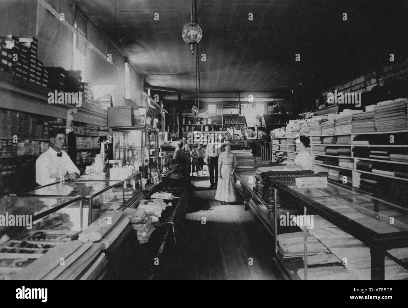 Old fashioned dry goods store