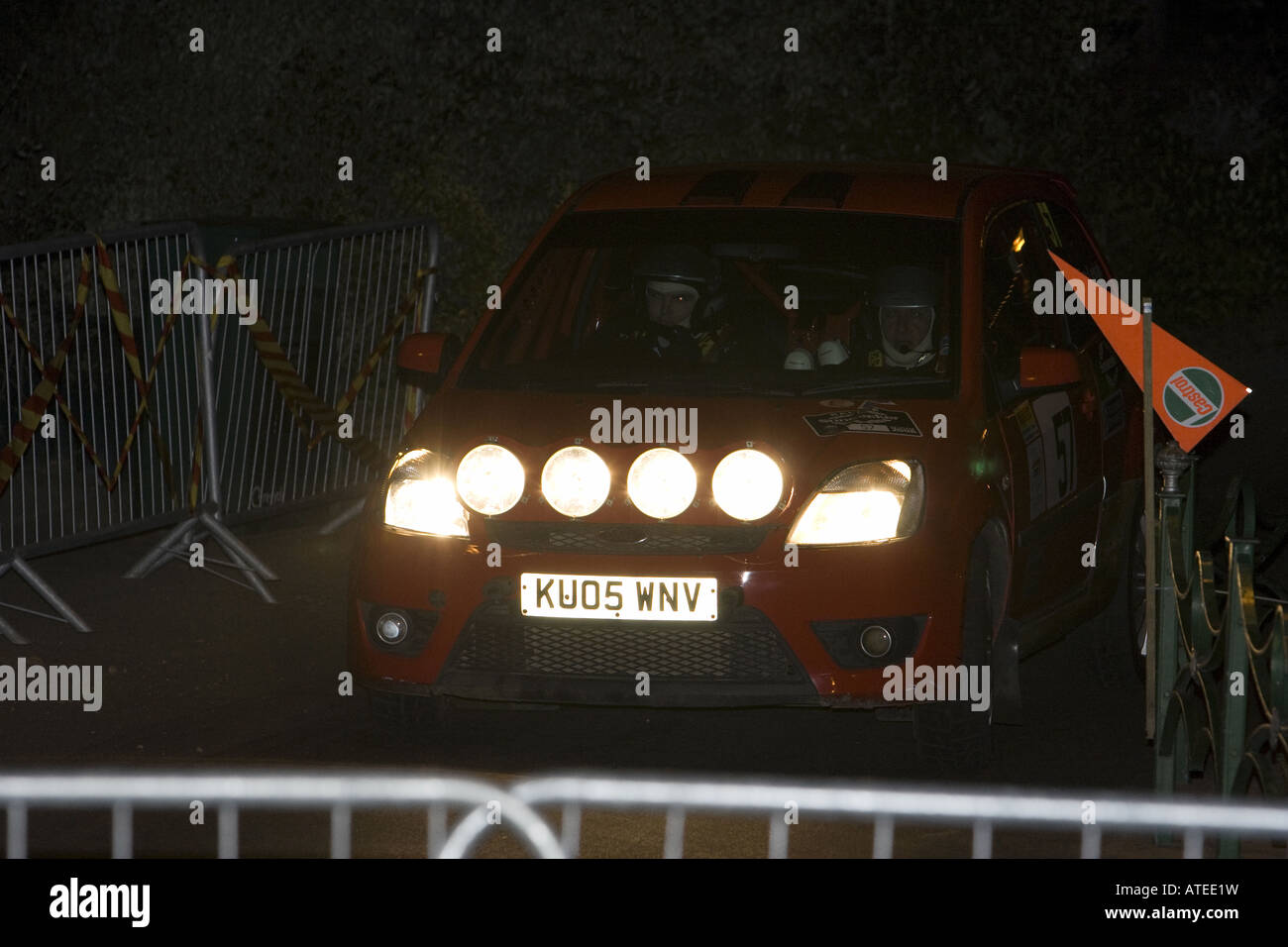 Rallye Sunseeker 2008 Pirelli MSA Gravel Rally Championship Stock Photo