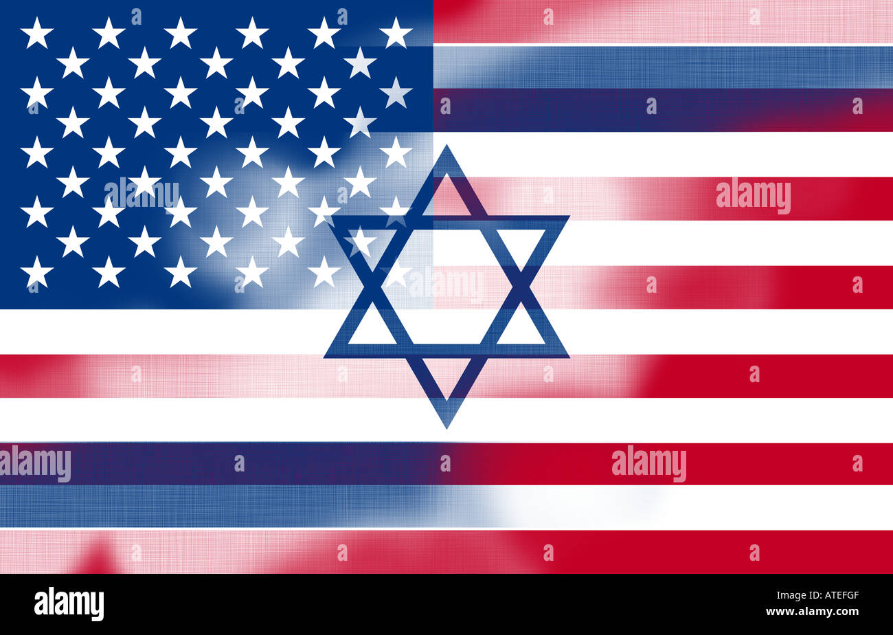 Overlapping national flags suggesting conspiratorial or collusive ...