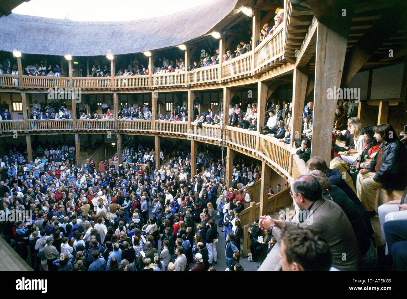 The globe theatre interior hires stock photography and images Alamy