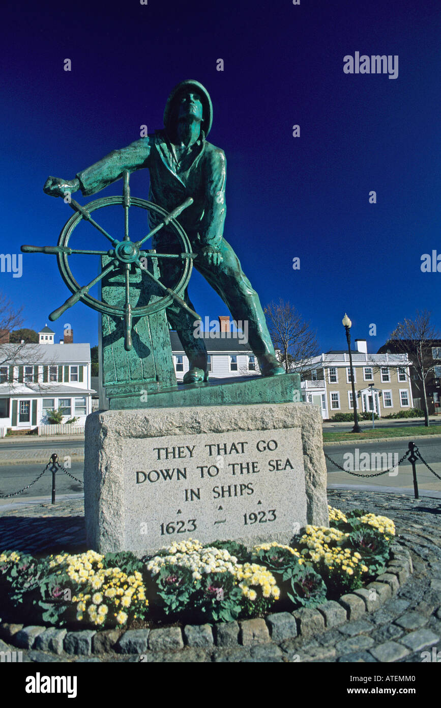 The Man at the Wheel statue in Gloucester honours those who have lost
