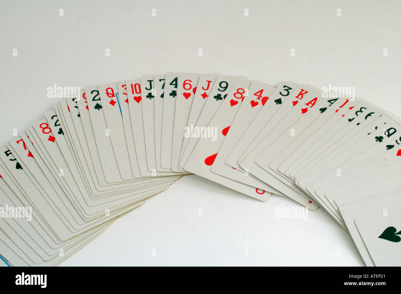 Fanned Deck Of Cards High Resolution Stock Photography and Images Alamy