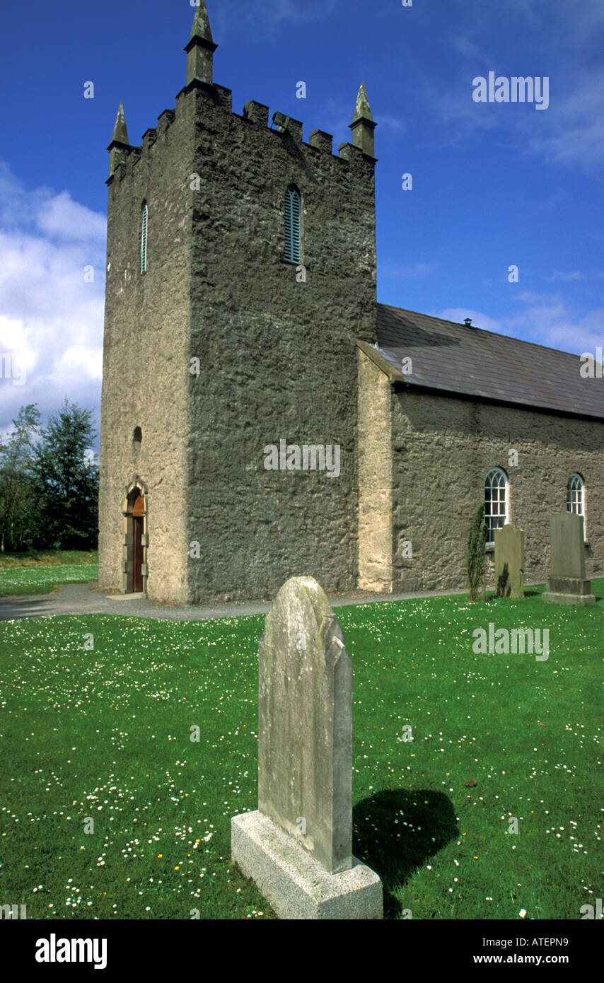 Church, Ulster Folk Museum, County Down, Northern Ireland Stock Photo