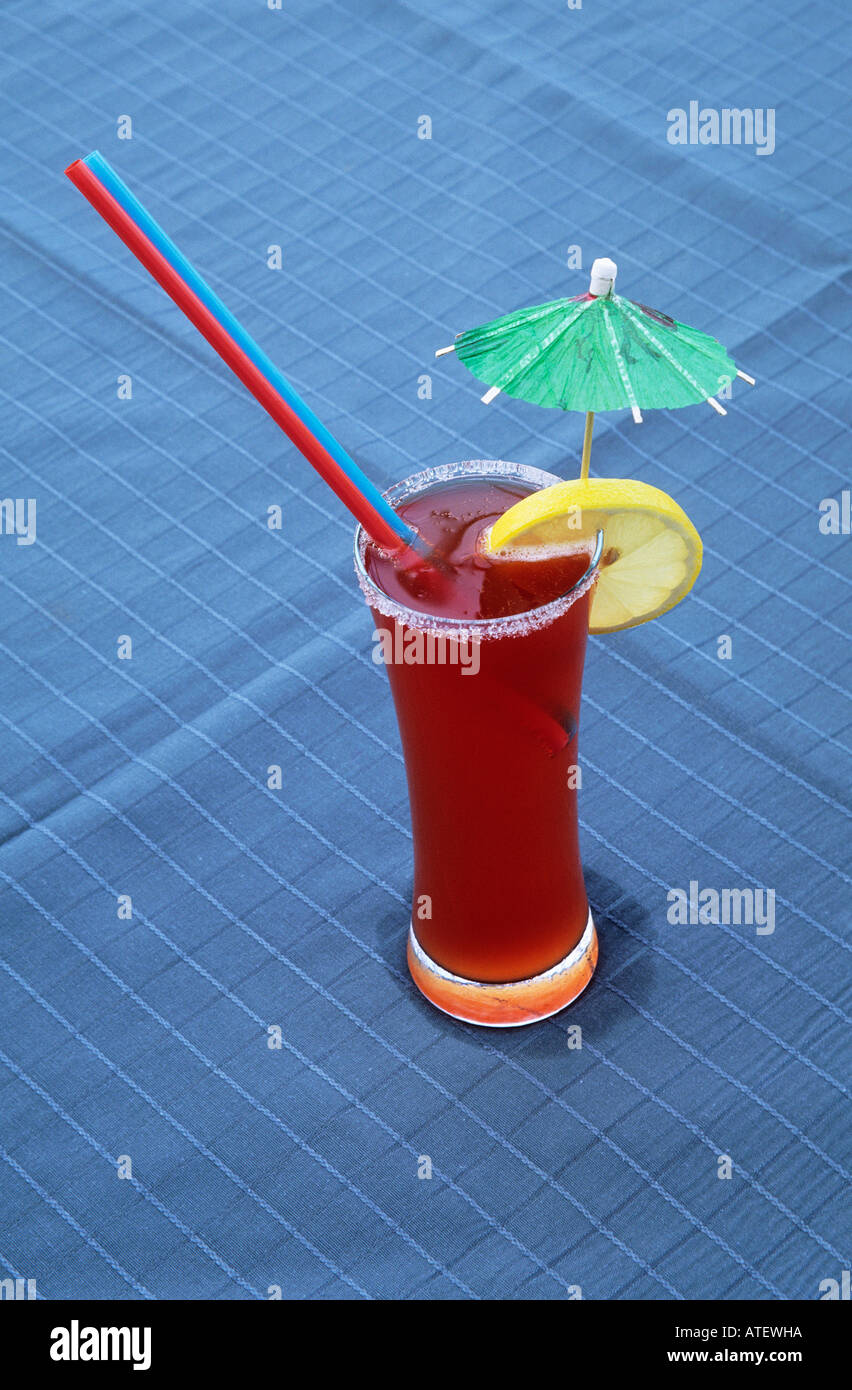 A Brandy Sour drink Stock Photo Alamy