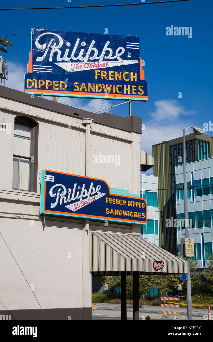 Philippe the Original, Alameda Street, Downtown Los Angeles, California