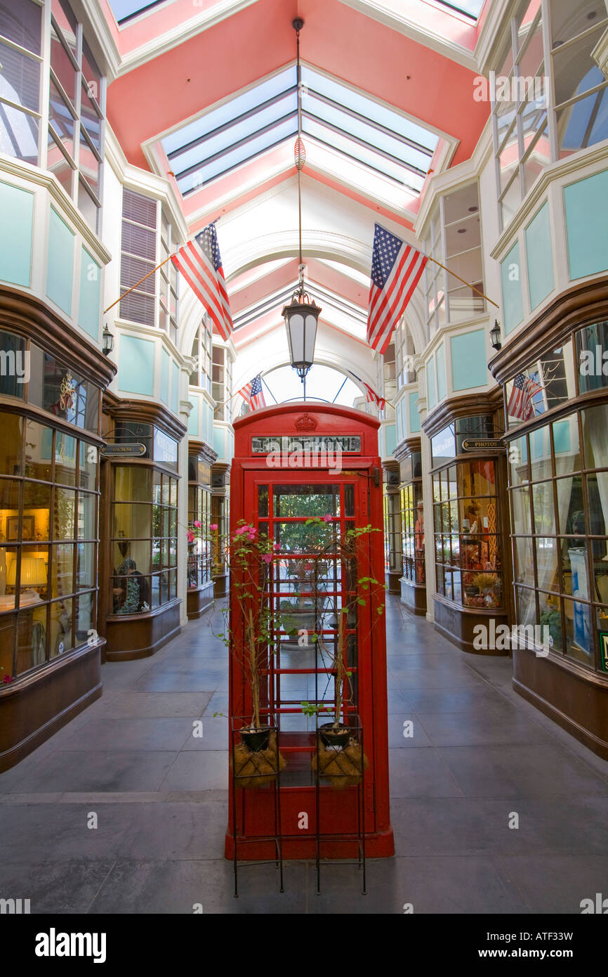 Burlington Arcade, Shopping on South Lake Avenue, Pasadena, Los Angeles  County, USA Stock Photo - Alamy