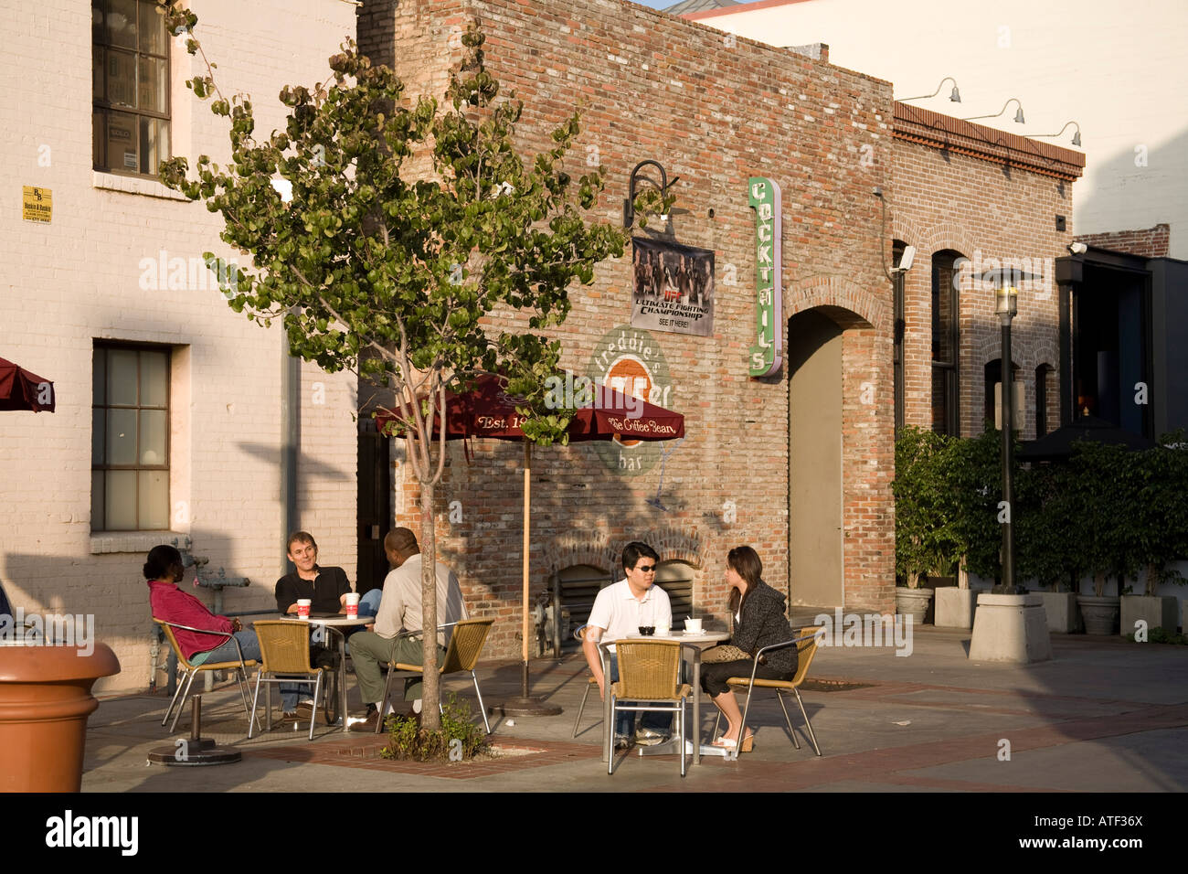 Old Pasadena Historic District, Los Angeles County, USA Stock Photo