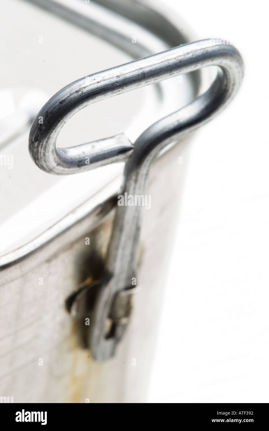 Corned beef tin with key Stock Photo Alamy