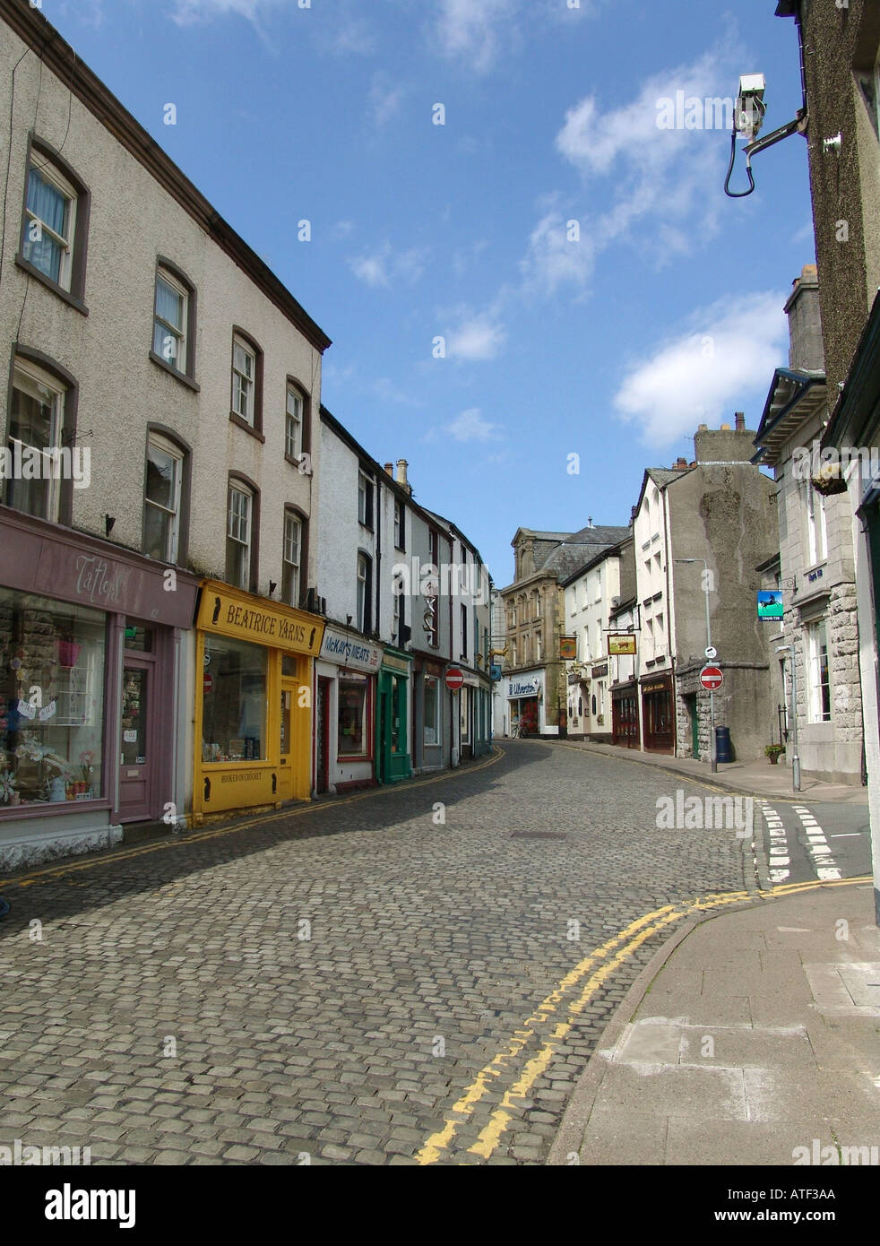 Uk cumbria ulverston market street hi-res stock photography and images ...