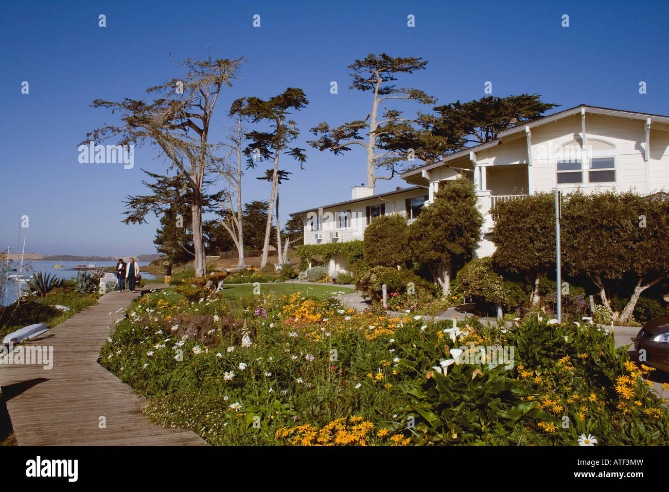 Back Bay Inn, Los Osos, Baywood Park, San Luis Obispo County, USA Stock