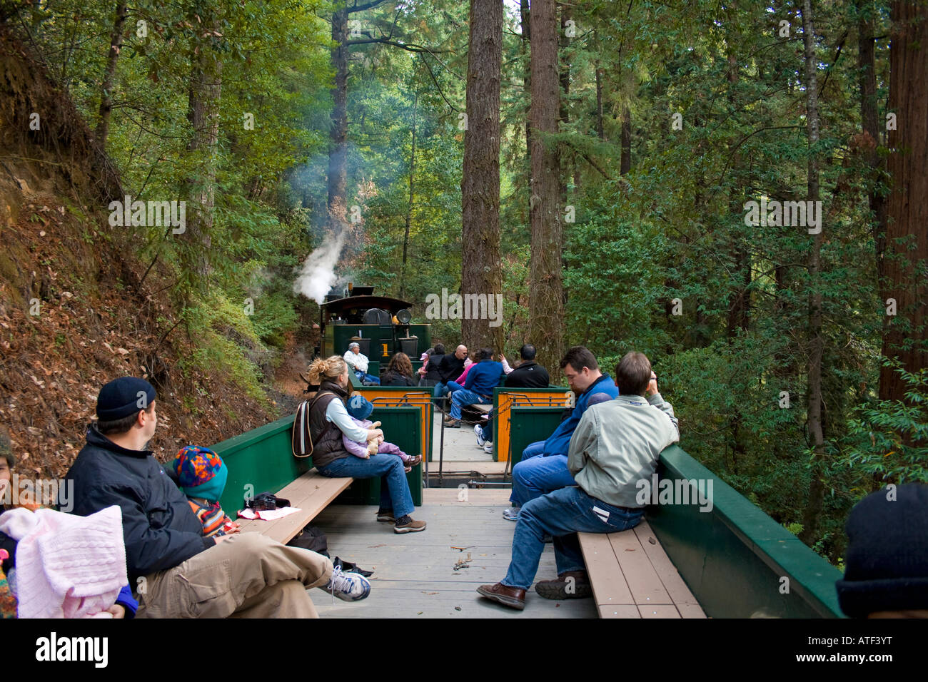 Roaring Camp Railroad, Felton, Santa Cruz County, USA Stock Photo Alamy