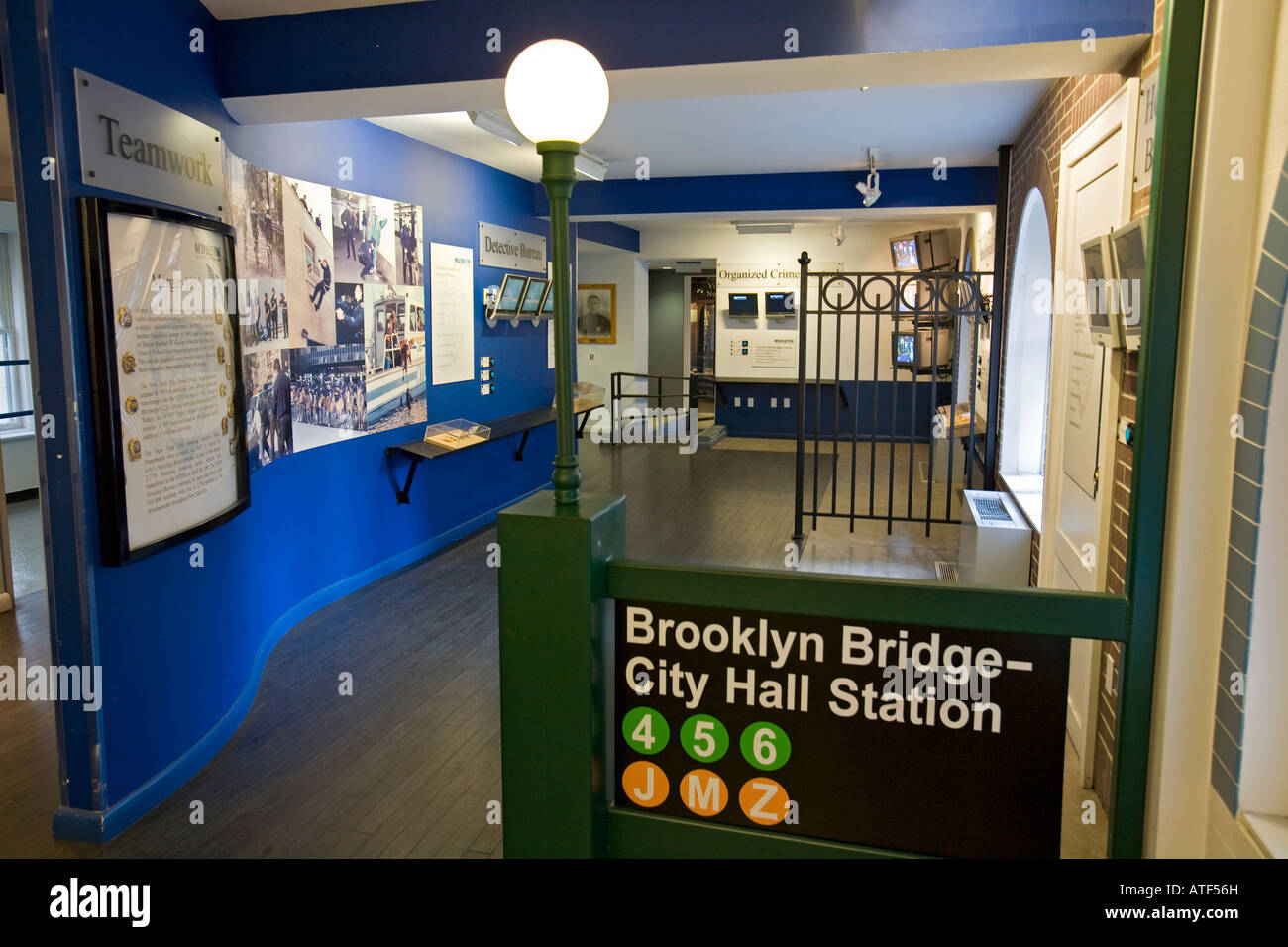 Subway Entrance, New York City Police Museum, Old Slip, Manhattan, New