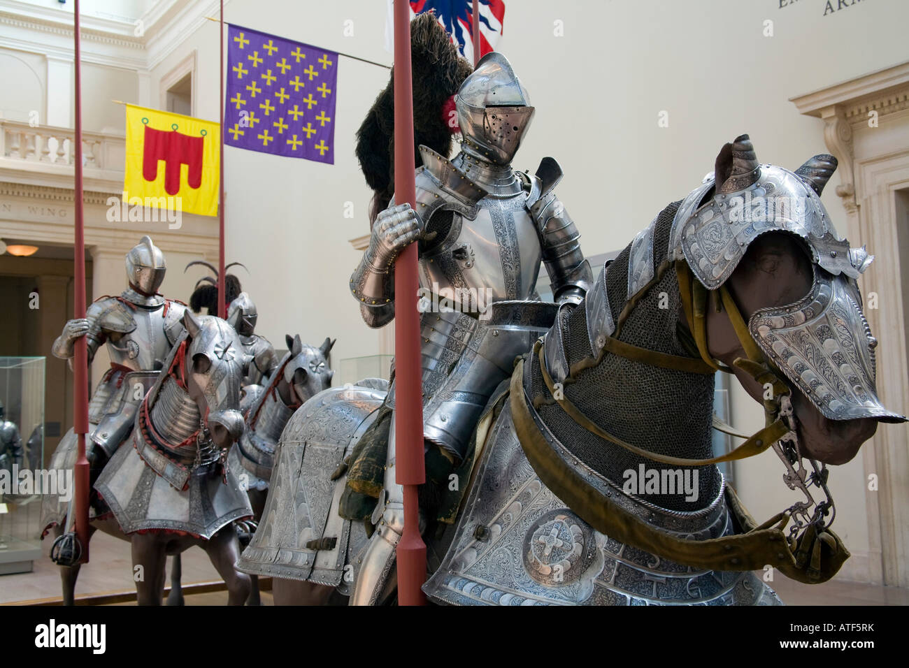 Medieval Armor Room, USA, New York State, New York City, Metropolitan  Museum of Art - SuperStock