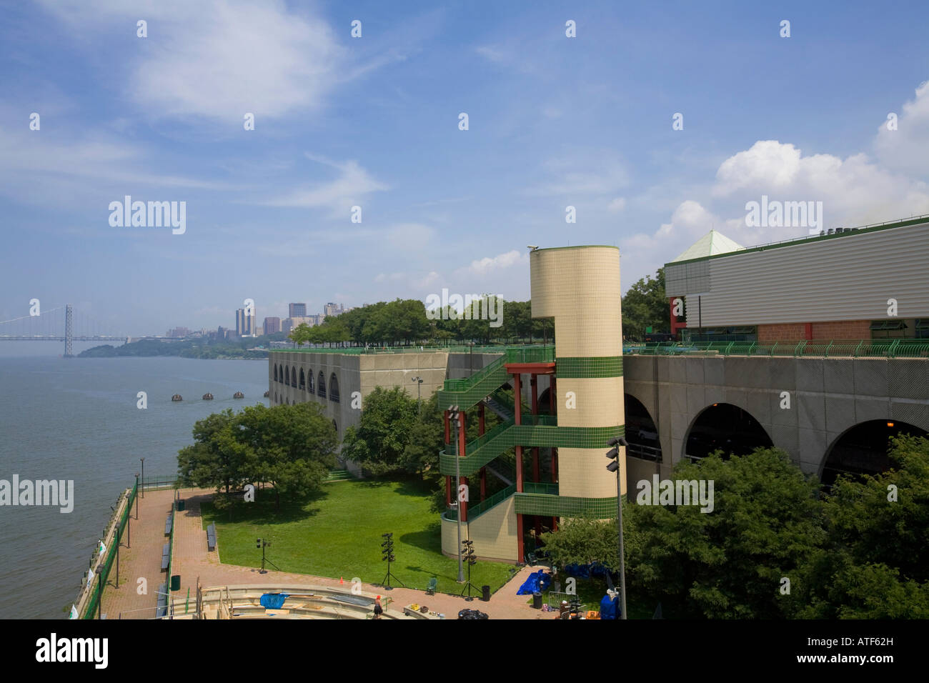 Riverbank State Park, Built over Sewage Treatment Plant, 145th Street
