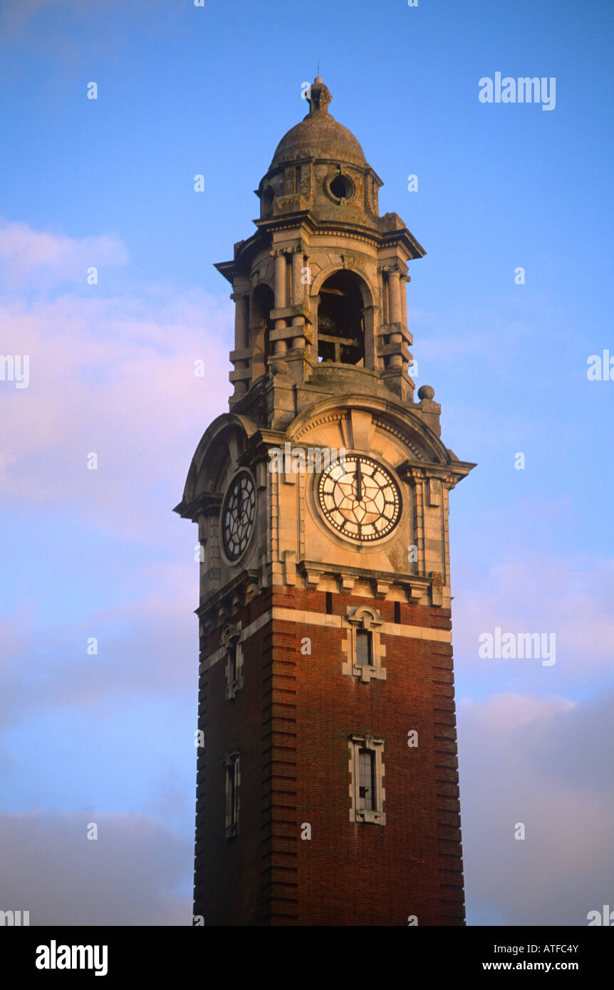 Bournemouth University Clock Tower Stock Photo Alamy