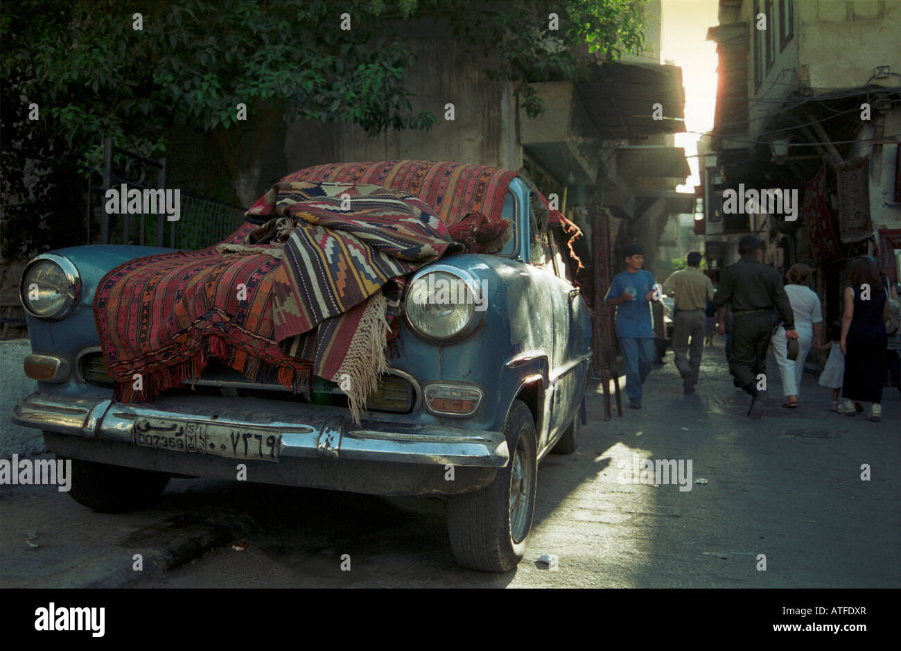 Vintage middle east carpet hires stock photography and images Alamy