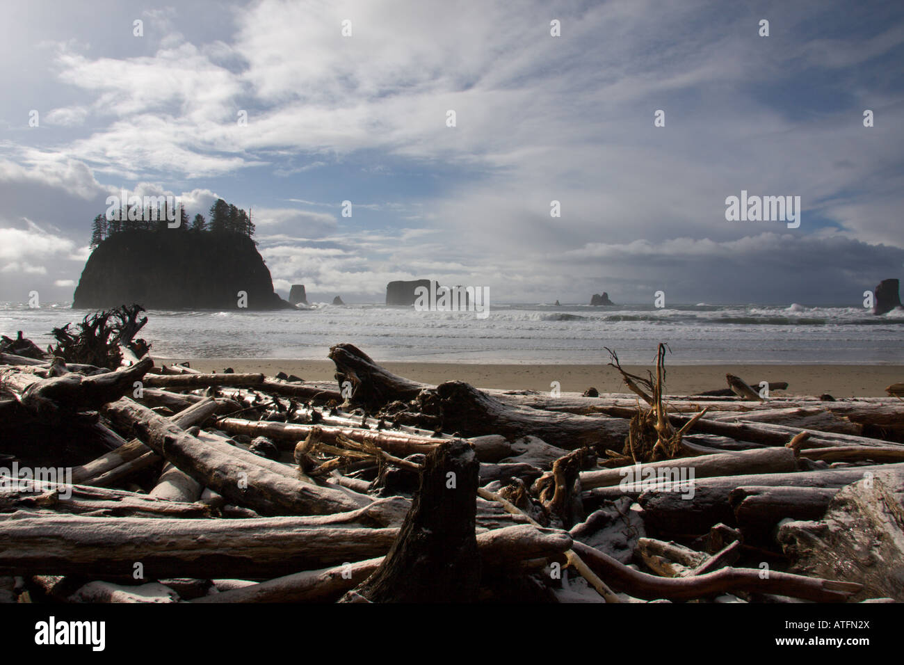 Second Beach, La Push, Washington, USA Stock Photo Alamy