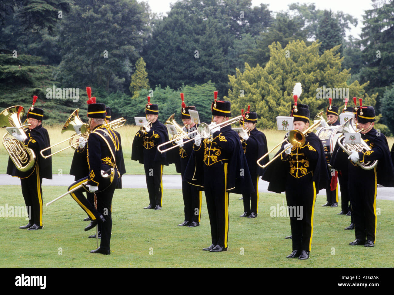Brass Band South Yorkshire Yeomanry music musicians musical instruments England English UK
