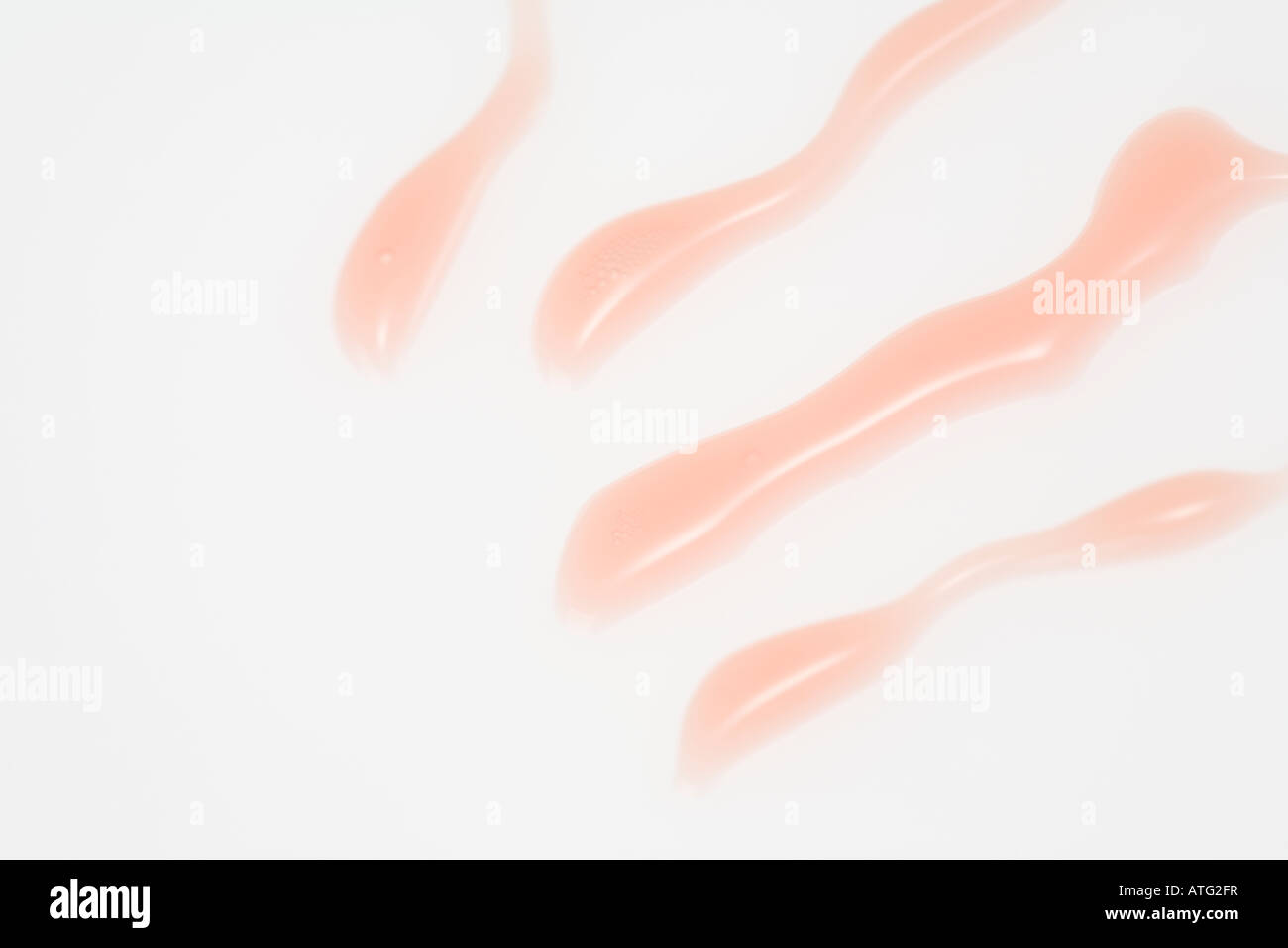 Lip gloss fluid Stock Photo