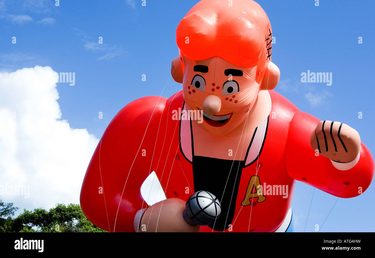 Puerto Rico Christmas parade, San Juan, Puerto Rico Stock Photo