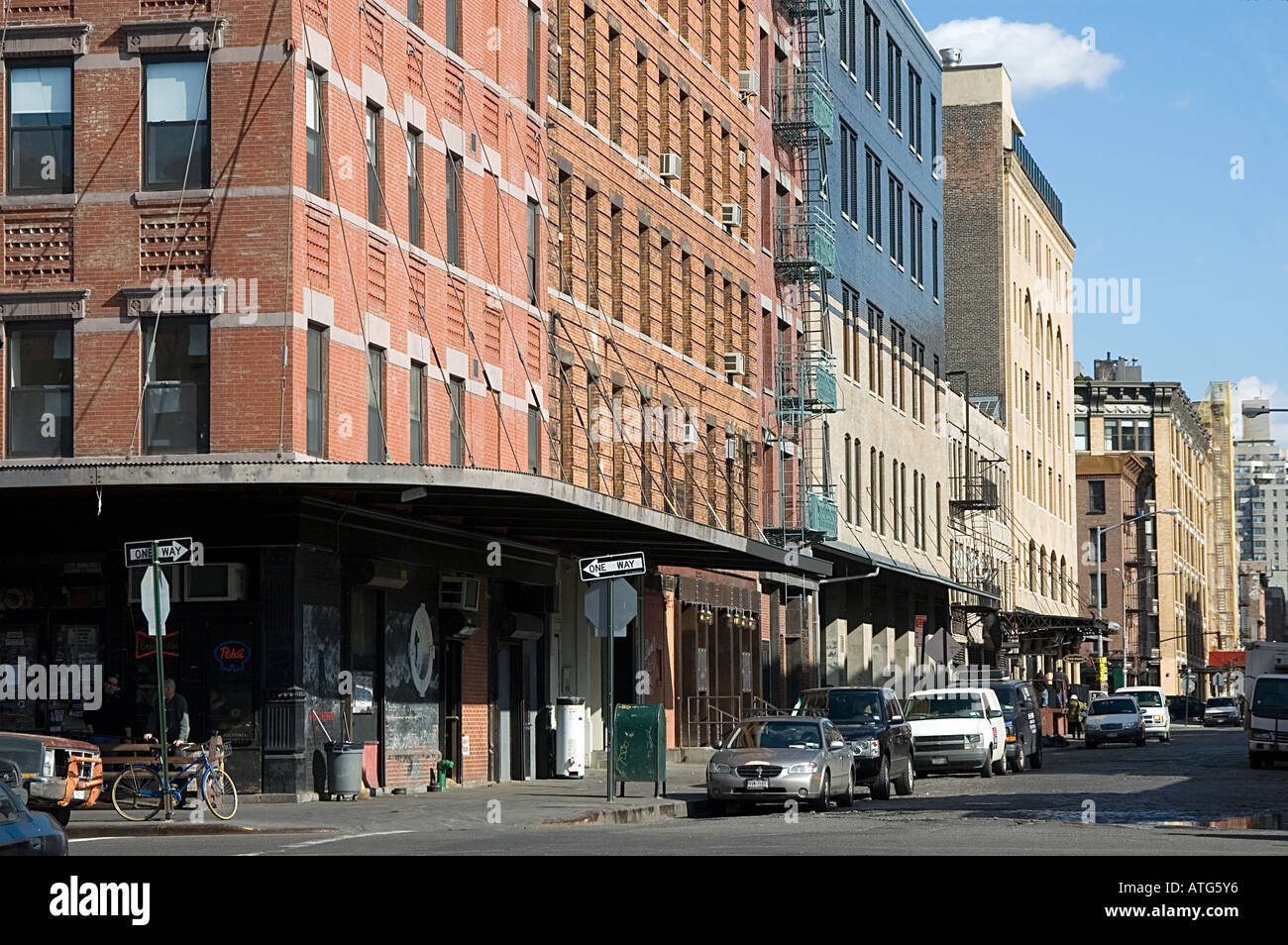 New York City Meat Packing District Stock Photo Alamy