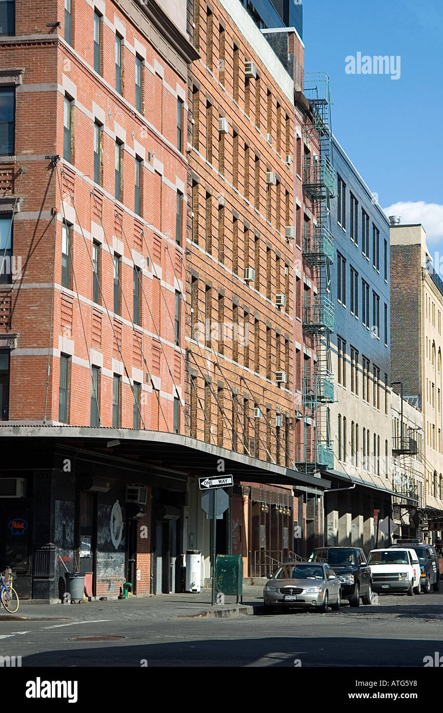 New York City Meat Packing District Stock Photo Alamy