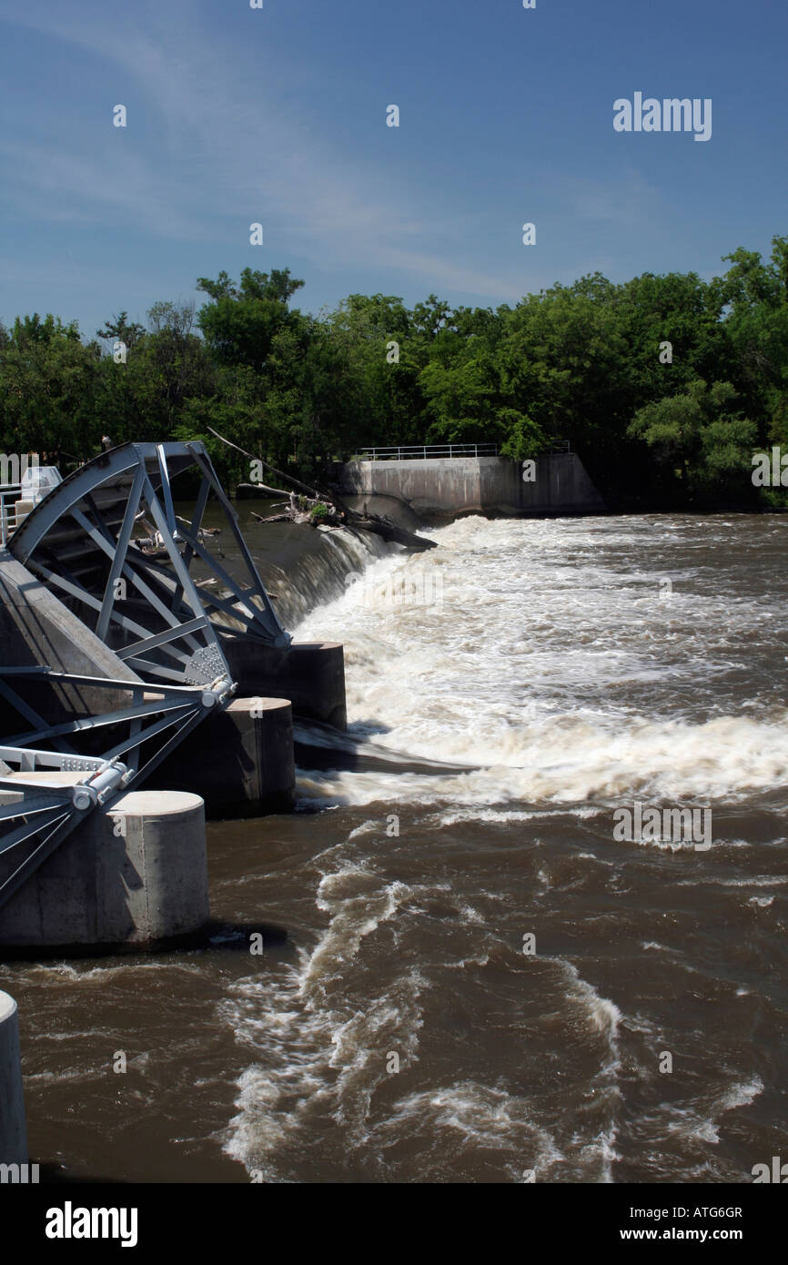 Sturgis falls dam spillway on hires stock photography and images Alamy