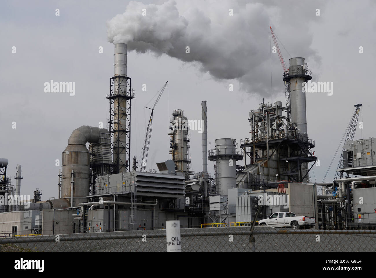 Irving Oil Refinery in Saint John New Brunswick Canada Stock Photo Alamy