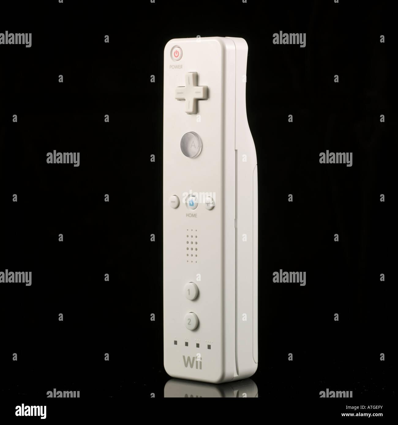 Nintendo Wii Remote Control Stock Photo