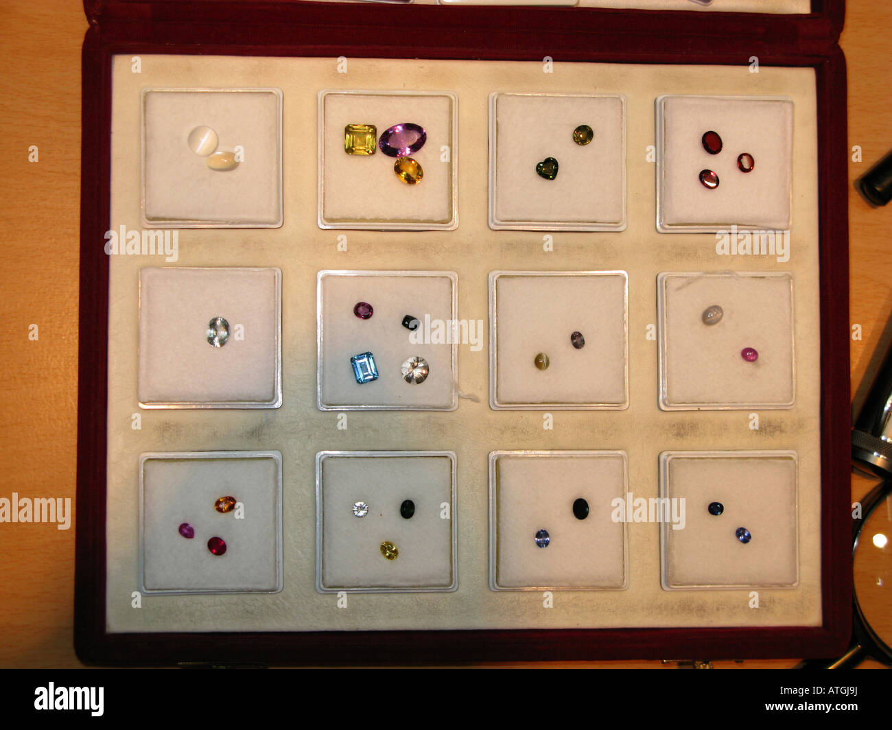 mixed cut sri lanka gemstones Stock Photo Alamy