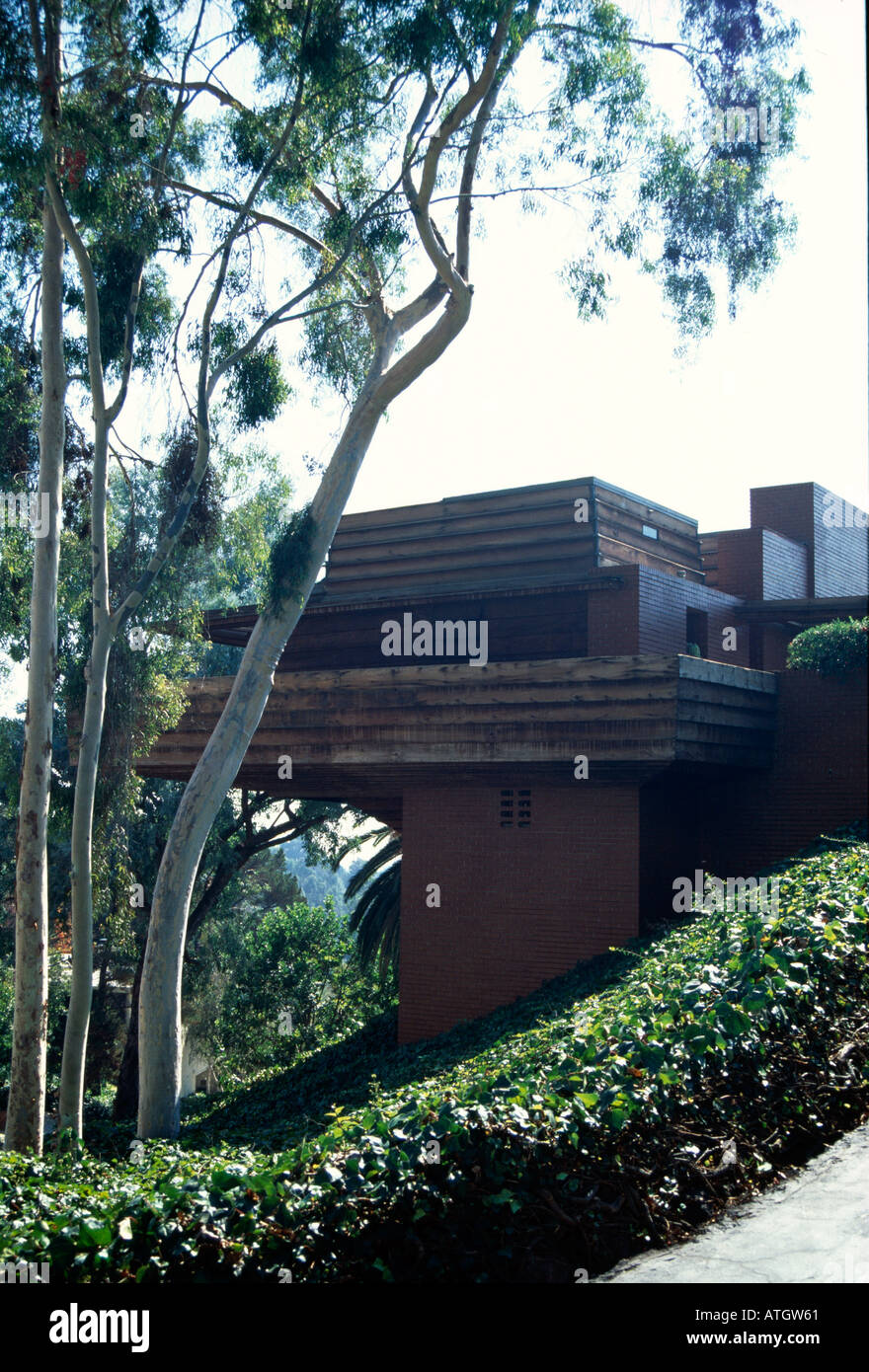 Sturges House, Los Angeles, California, USA. 1939. Architect Frank