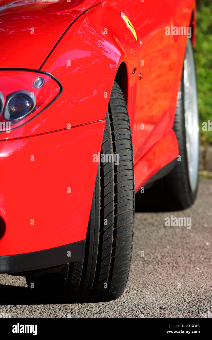 Ferrari 575M Maranello Stock Photo