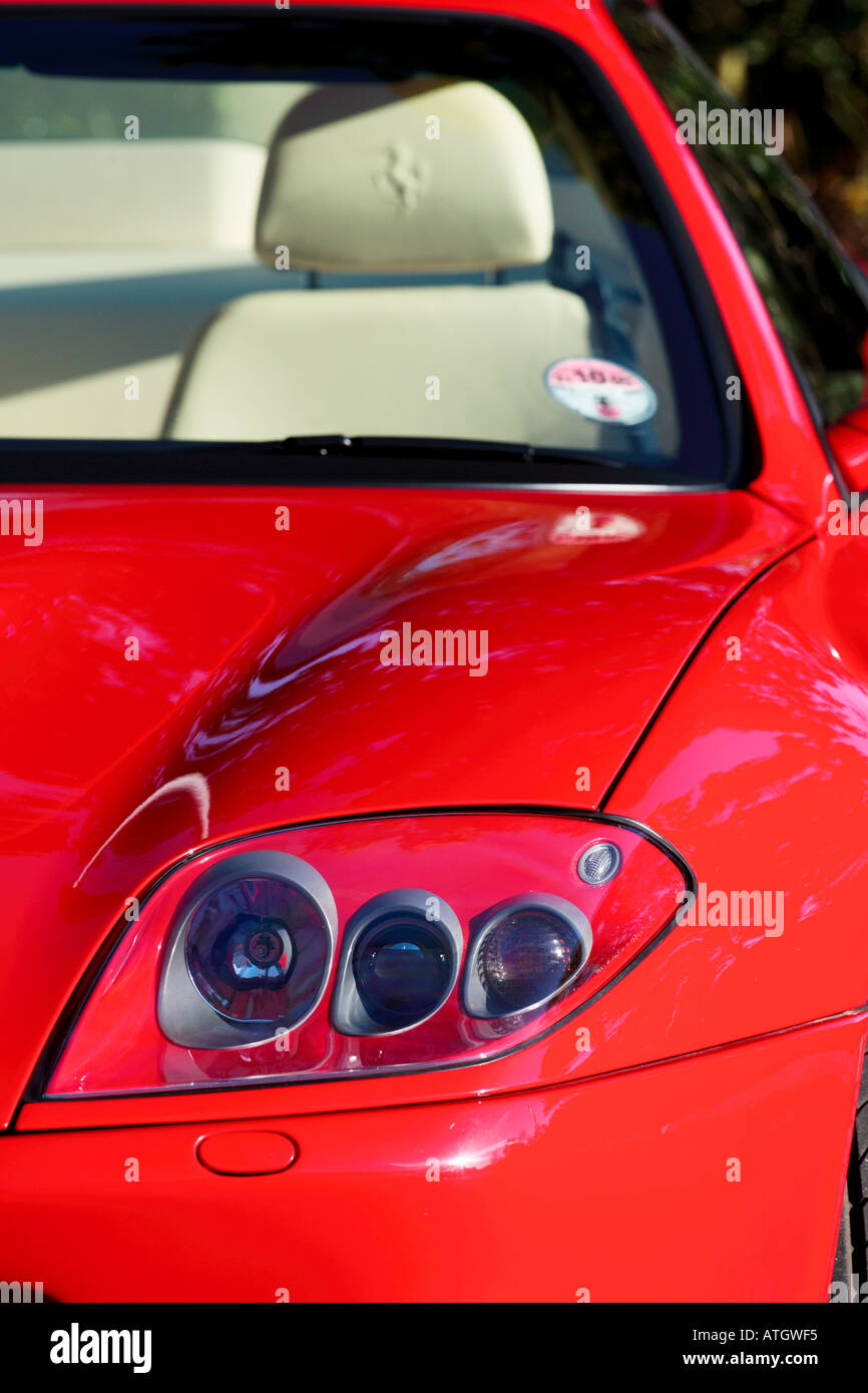 Ferrari 575M Maranello Stock Photo