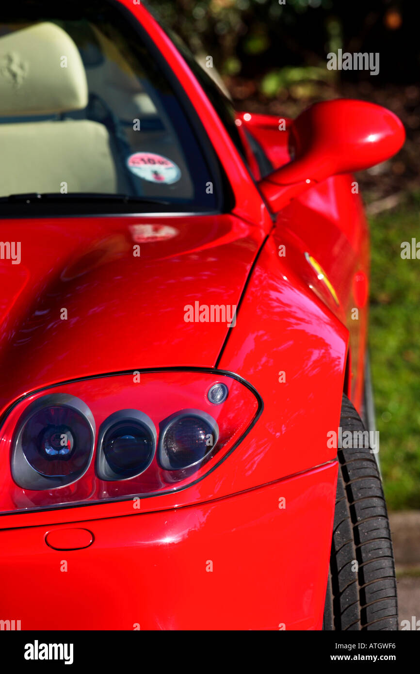 Ferrari 575M Maranello Stock Photo