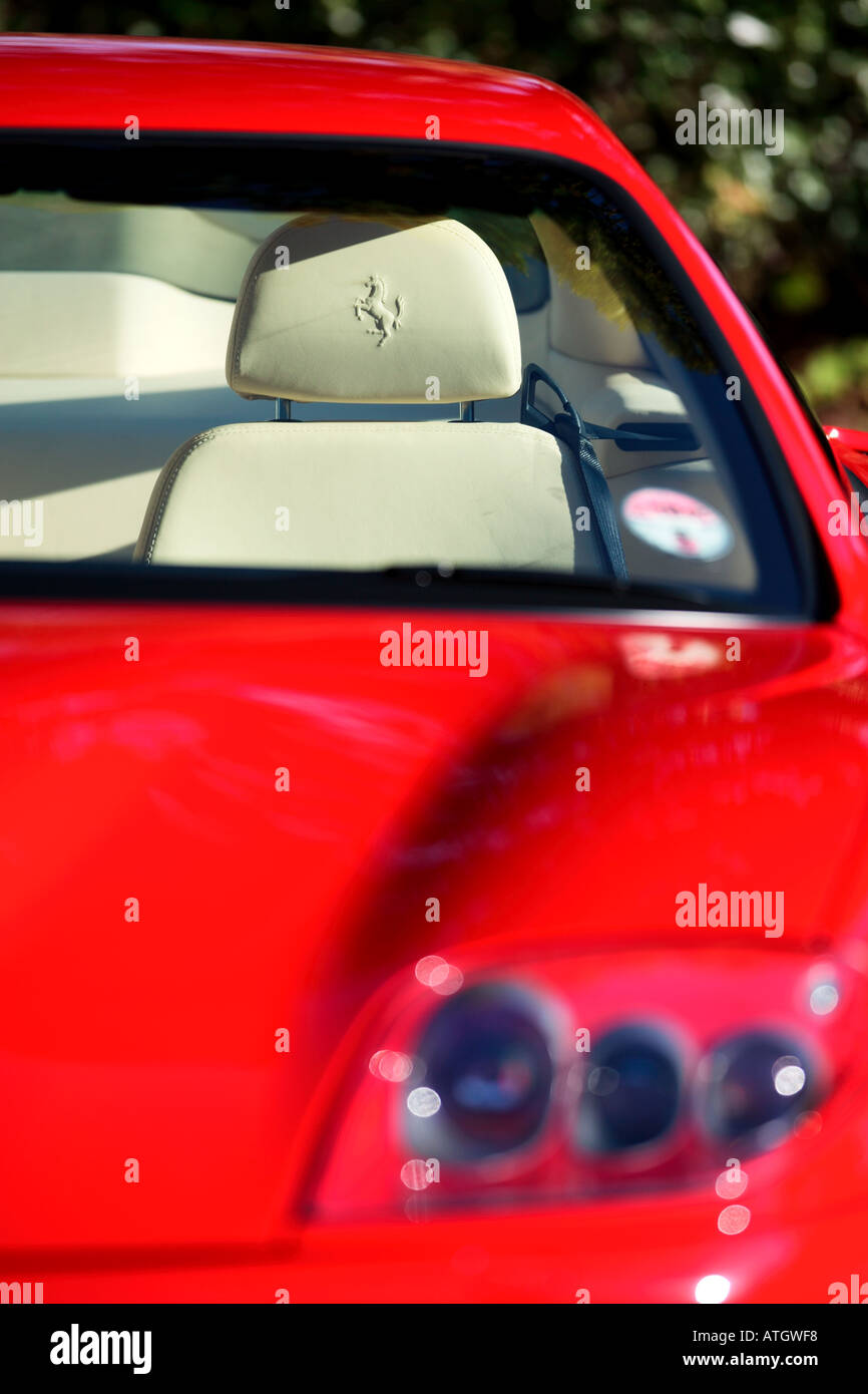 Ferrari 575M Maranello wheel Stock Photo