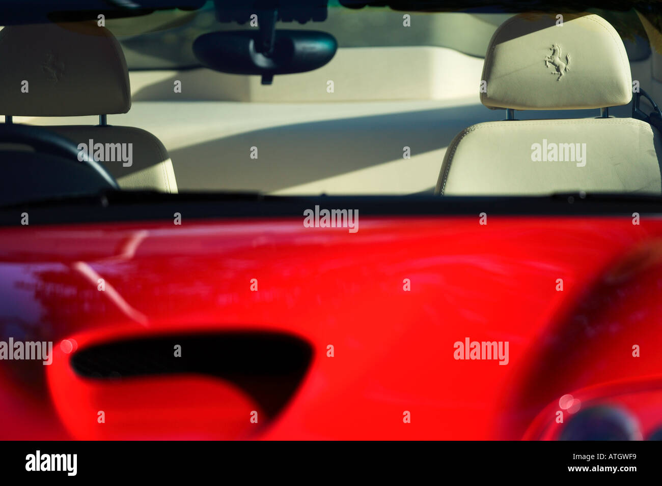 Ferrari 575M Maranello wheel Stock Photo