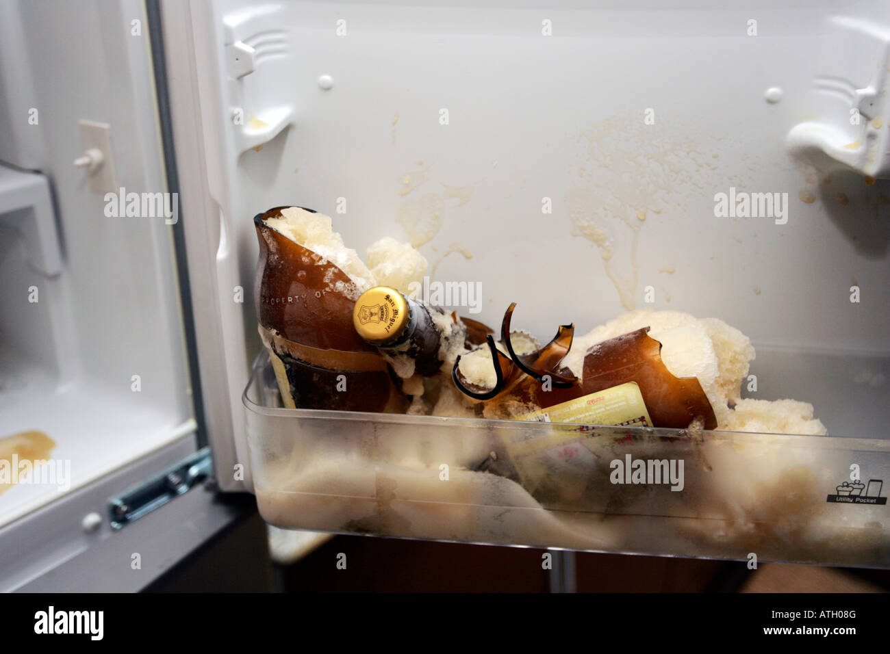 Broken glass broken beer bottles hires stock photography and images