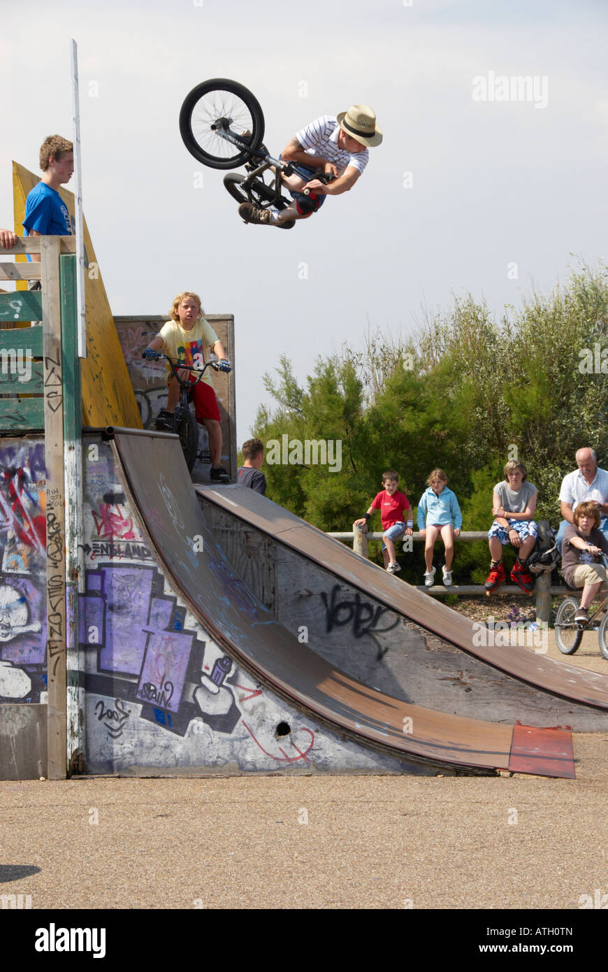 Half pipe bmx hires stock photography and images Alamy